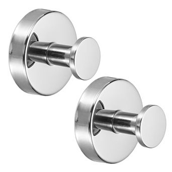 2 pc Stainless Steel Suction Cup Hook for Shower