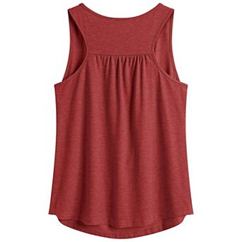 Pinspark Women's Racerback Sleeveless Workout Top Loose Fit Athletic Yoga Gym Shirt