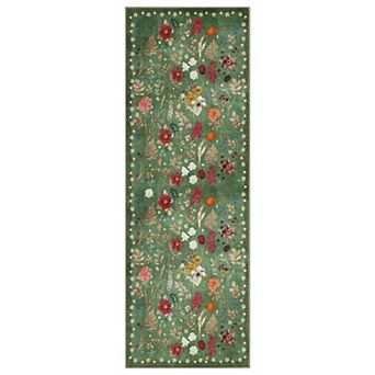 Colorful Color Floral Door Ultra Soft Neutral Area Rug Oriental Vintage Carpet
