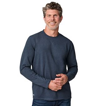 Free Country Men's FreeCycle® Sueded Long Sleeve Crew Neck