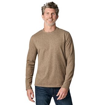 Free Country Men's FreeCycle® Sueded Long Sleeve Crew Neck