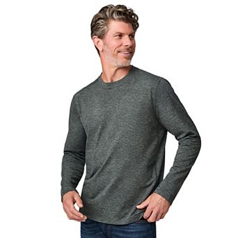 Free Country Men's FreeCycle® Sueded Long Sleeve Crew Neck