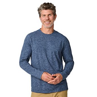 Free Country Men's FreeCycle® Sueded Long Sleeve Crew Neck