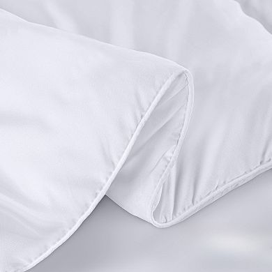 Comforter Duvet Insert, Quilted Comforter with Corner Tabs, Box Stitched Down Alternative Comforters