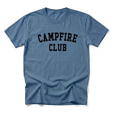 Campfire Club - Men's Garment Dyed Graphic T-Shirt