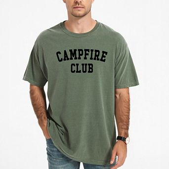 Campfire Club - Men's Garment Dyed Graphic T-Shirt