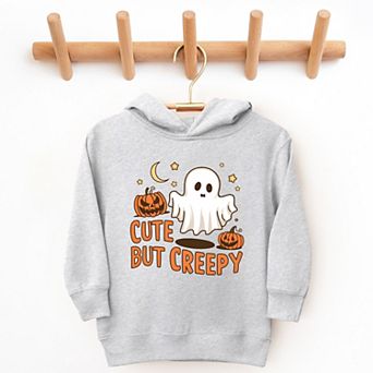 Cute But Creepy Ghost - Toddler Hoodie