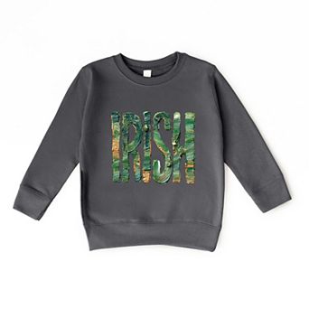 Irish Paint Print - Toddler Graphic Sweatshirt