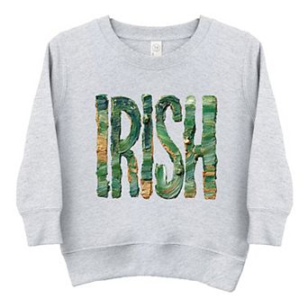 Irish Paint Print - Toddler Graphic Sweatshirt