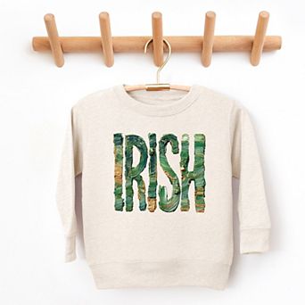Irish Paint Print - Toddler Graphic Sweatshirt