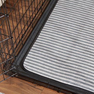 Bone Dry Stripe Padded Terry Kennel Liner
