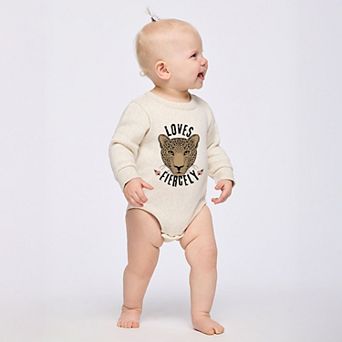 Loves Fiercely - Infant Fleece BodySuit