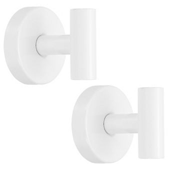 2 pc Stainless Steel Suction Cup Hook, No Drill Towel Hooks