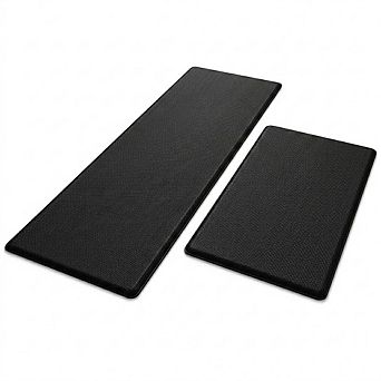 Cushioned Anti Fatigue Kitchen Mats Set Non Slip Floor Standing Rugs