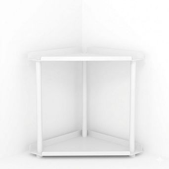 Corner Countertop Organizer Shelf, Bathroom & Kitchen Storage, Multi-Room Use