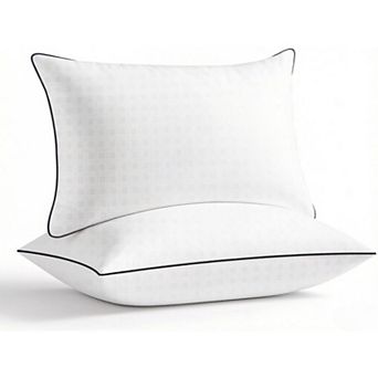 Pillows Queen Size Set of 2, Hotel Collection Bed Pillows for Side, Back, and Stomach Sleepers