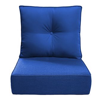 Outdoor Chair Cushions, Patio Furniture Cushions Replacement, 24x24x6 in Outdoor Seat Cushions