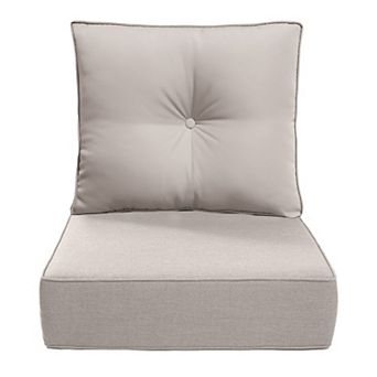 Outdoor Chair Cushions, Patio Furniture Cushions Replacement, 24x24x6 in Outdoor Seat Cushions