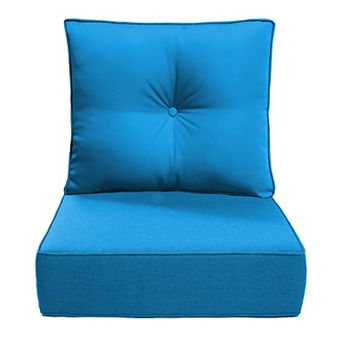 Outdoor Chair Cushions, Patio Furniture Cushions Replacement, 24x24x6 in Outdoor Seat Cushions