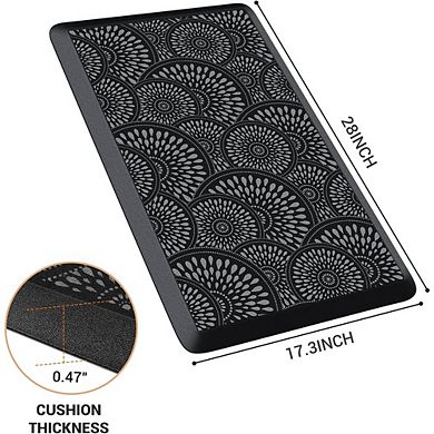 Ergonomic Comfort Foam Kitchen Mat Waterproof Non Slip Standing Desk Rug