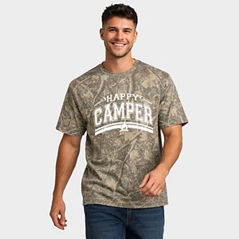 Happy Camper Fire - Men's Heavyweight Crew