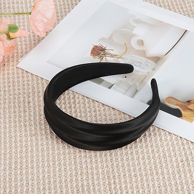 1Pc Wide Satin Headband