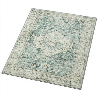 Boho Washable Non-Slip Low Pile Entry Area Rug