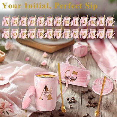 Personalized Ceramic Mug with Lid Mother’s Day Gift for Mom Birthday Cup