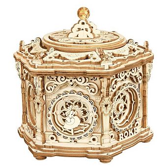 Robotime ROKR 3D (Secret Garden) - Spinning Musical Jewelry Puzzle Box
