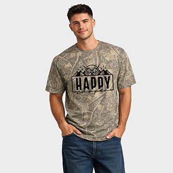 Happy Camper Mountains and Smores - Men's Heavyweight Crew