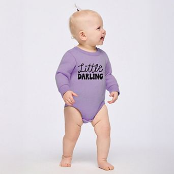 Little Darling Cursive - Infant Fleece BodySuit