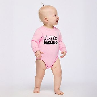 Little Darling Cursive - Infant Fleece BodySuit