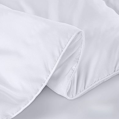 Comforter Duvet Insert, Quilted Comforter with Corner Tabs, Box Stitched Down Alternative Comforters