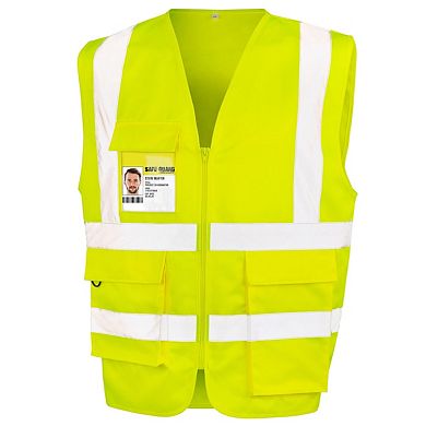 WORK-GUARD by Result Unisex Adult Heavy Duty Security Vest