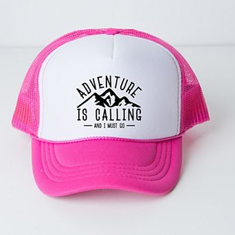 The Juniper Shop Adventure is Calling and I Must Go Youth Foam Trucker Hat