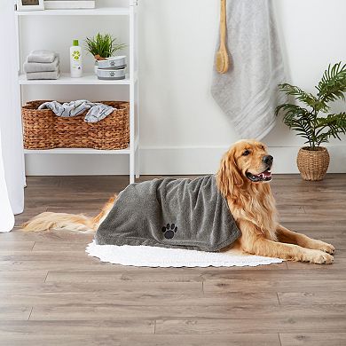 Bone Dry Embroidered Microfiber Pet Towel