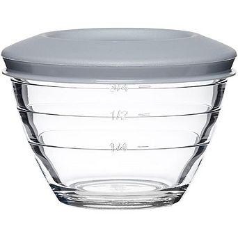 Plastic Prep Bowl Set, 6 pc With Lids, Nesting, Multi-Purpose