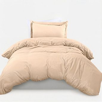 Duvet Cover Twin Size - 2 pc with Zipper Closure - 1 Comforter Cover & 1 Pillow Sham Comforter