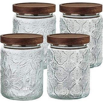 Crafted from high-grade, BPA-free clear glass, our Vintage Glass Jar is non-toxic and 100% food-grad