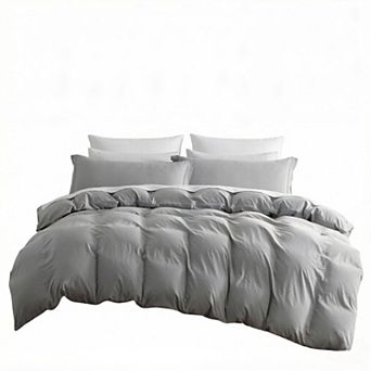 Duvet Cover Queen Size - Soft Prewashed Duvet Cover Set, 3 pc with Zipper Closure- No Comforter