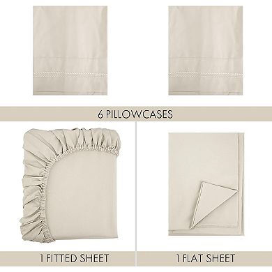 Twin Size Sheet Set - 4 Piece Soft Breathable Luxury Bed Sheet Set - Shrinkage & Fade Resistant