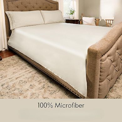 Twin Size Sheet Set - 4 Piece Soft Breathable Luxury Bed Sheet Set - Shrinkage & Fade Resistant