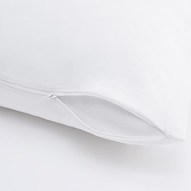 Cooling Pillow Protectors,Stain Resistant and Zippered Pillow Protector,Protects Pillow from(2 Pack)
