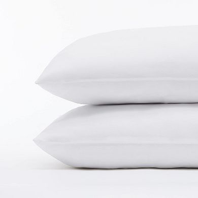 Cooling Pillow Protectors,Stain Resistant and Zippered Pillow Protector,Protects Pillow from(2 Pack)