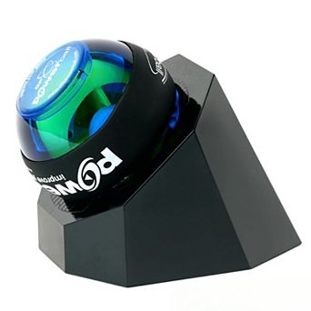 DFX Powerball Blue Gyro Exerciser with Powerdock