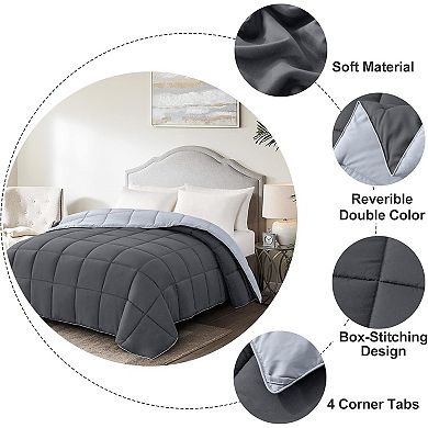 Comforters Queen Size - Duvet Insert Down Alternative Bed Queen Comforter, Lightweight Bedding