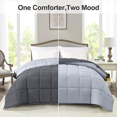 Comforters Queen Size - Duvet Insert Down Alternative Bed Queen Comforter, Lightweight Bedding