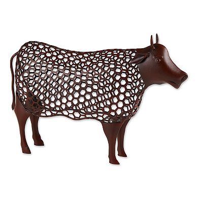 Zingz Home Chicken Wire Cow Garden Sculpture