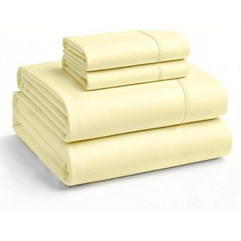 Queen Size Sheet Set, Soft & Breathable Microfiber Bed Sheets, Pre-Washed for Gentle Feel, Cozy