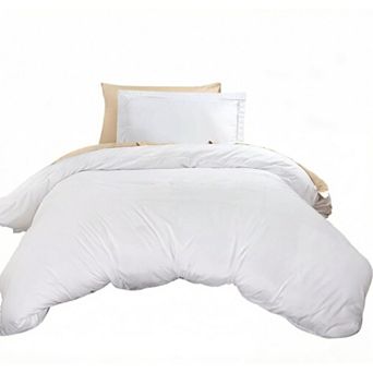 Duvet Cover Twin Size - 2 pc with Zipper Closure - 1 Comforter Cover& 1 Pillow Sham Comforter
